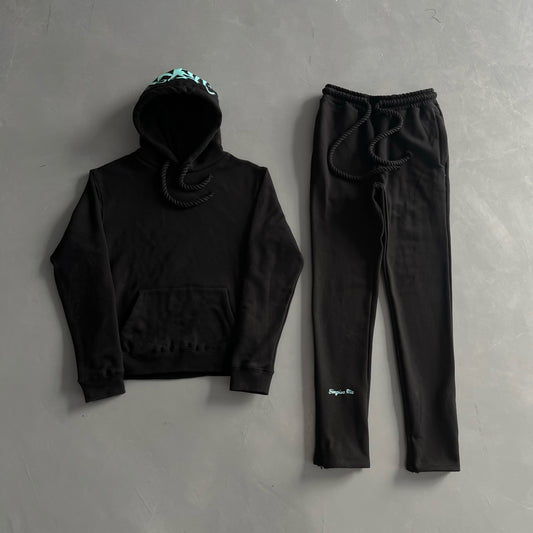 SYNA WORLD LOGO TRACKSUIT - BLACK / BLUE