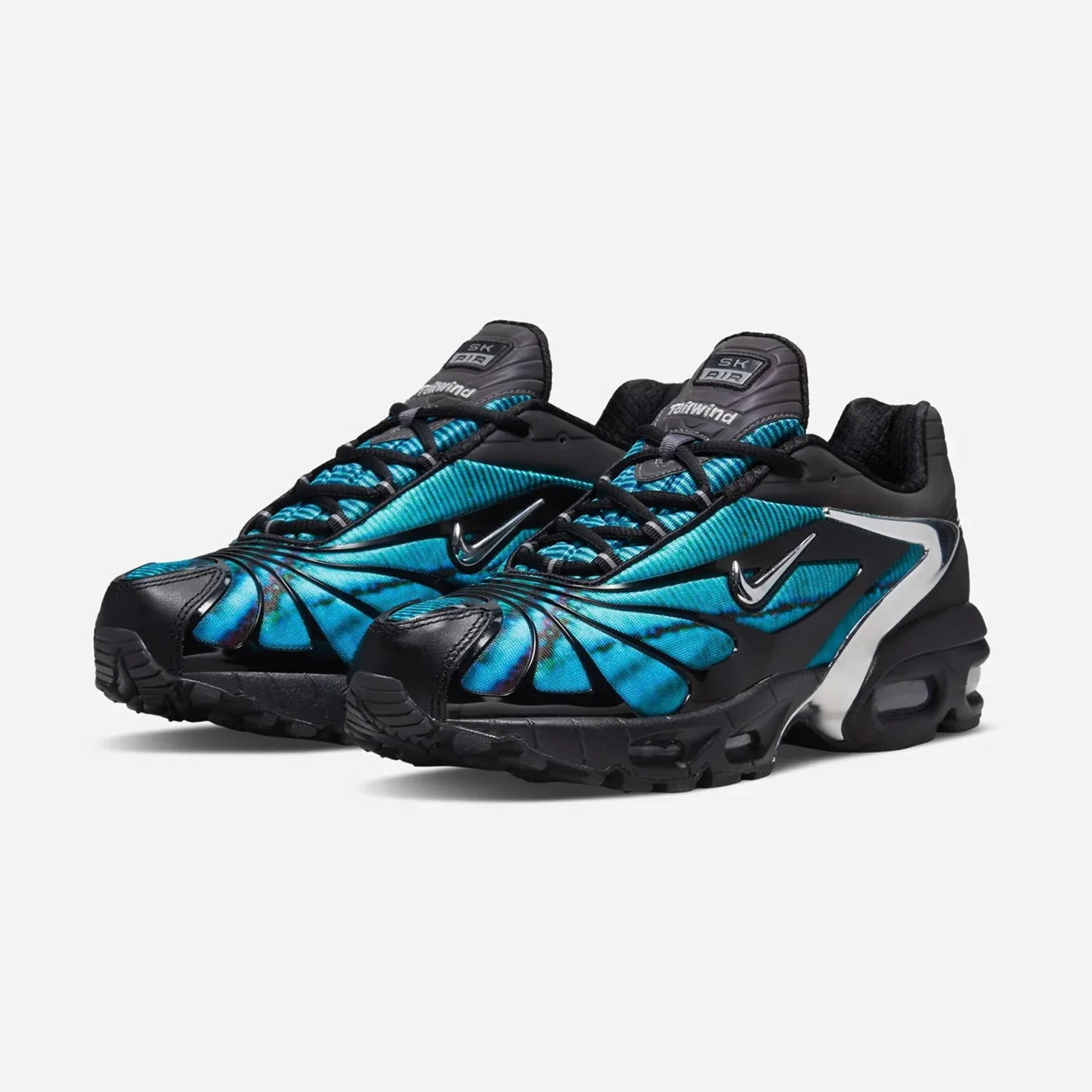 NIKE AIR MAX TAILWIND 5 SKEPTA CHROME BLUE