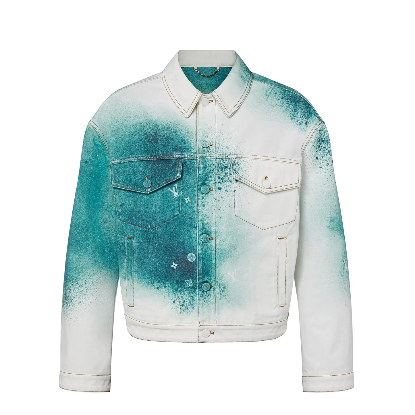 LOUIS VUITTON SPRAY SPORT DENIM JACKET