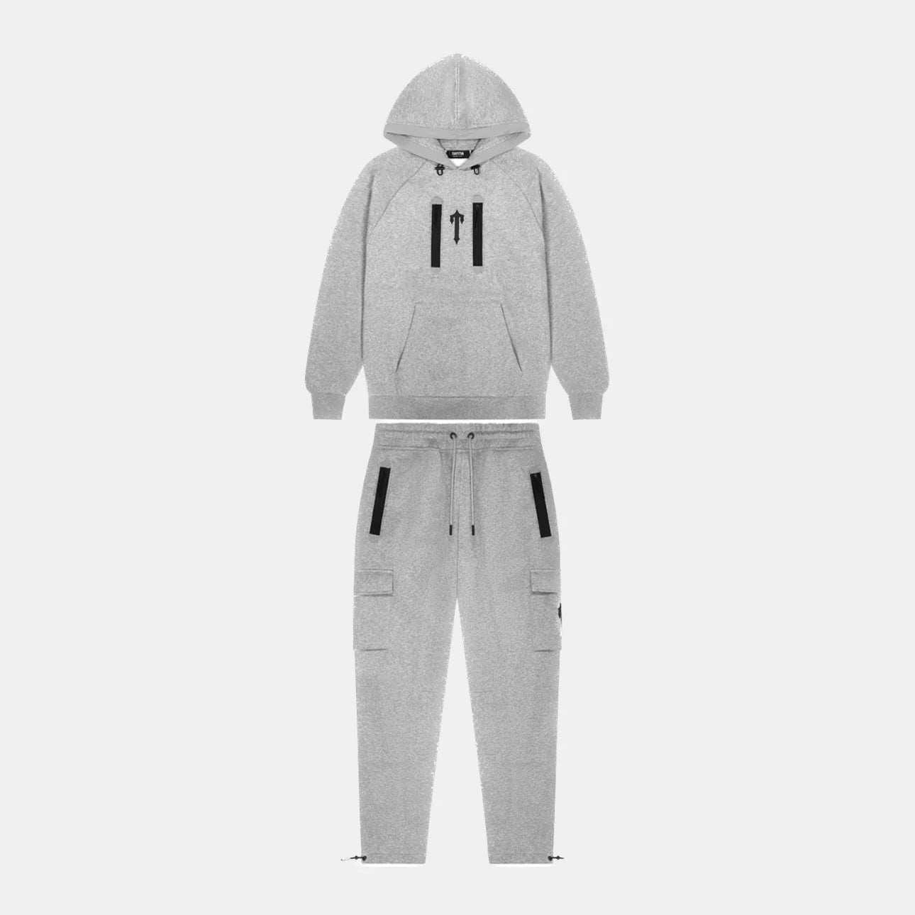 TRAPSTAR IRONGATE T GREY TECH ZIP TRACKSUIT