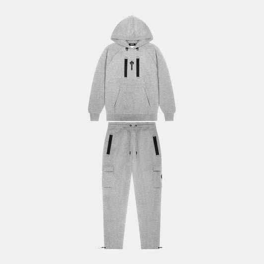 TRAPSTAR IRONGATE T GREY TECH ZIP TRACKSUIT