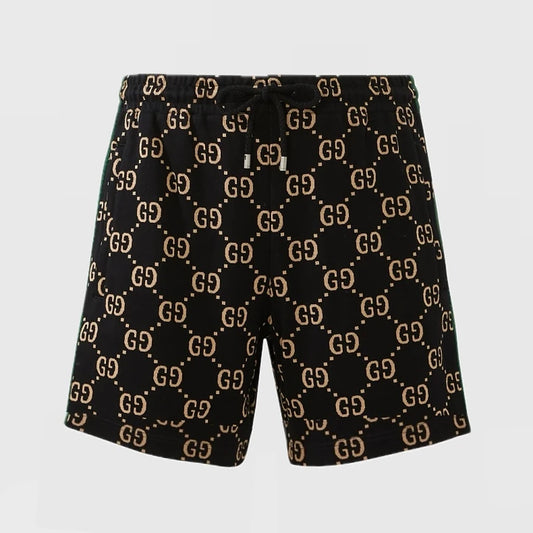 GG PRINTED MONOGRAM SHORTS