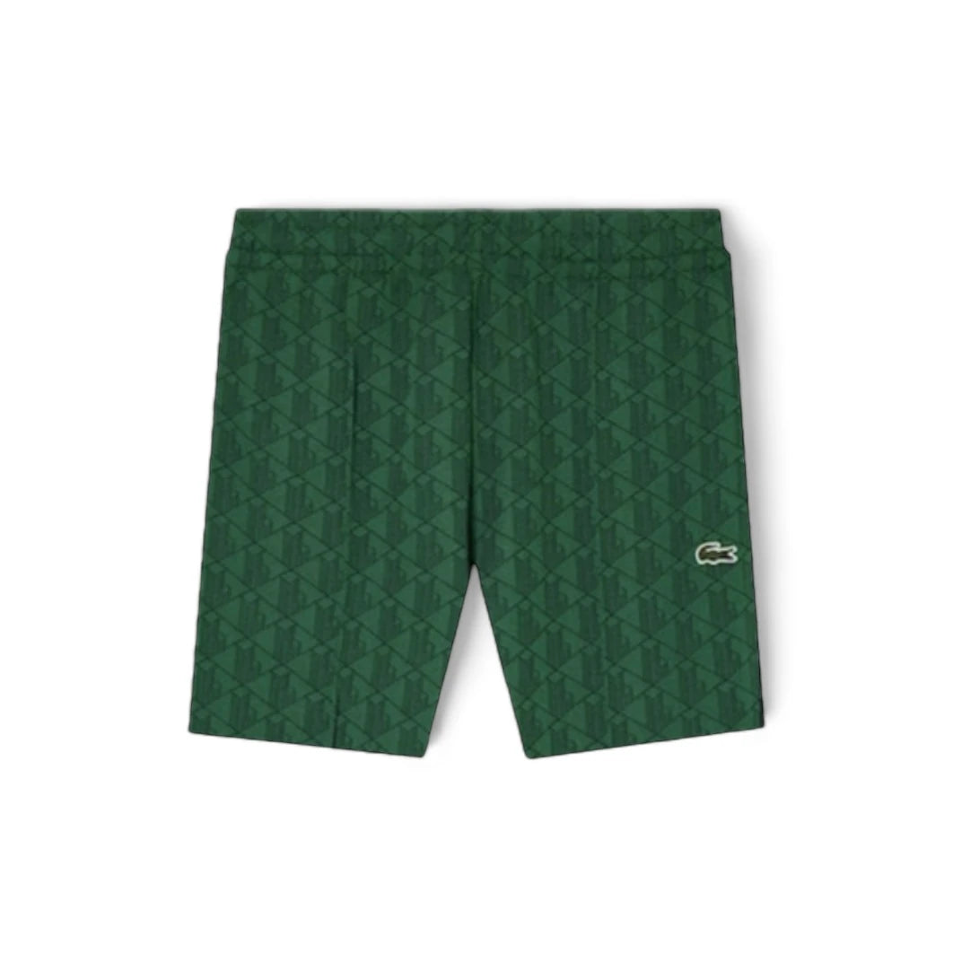 LACOSTE MONOGRAM CLASSIC SHORTS- GREEN