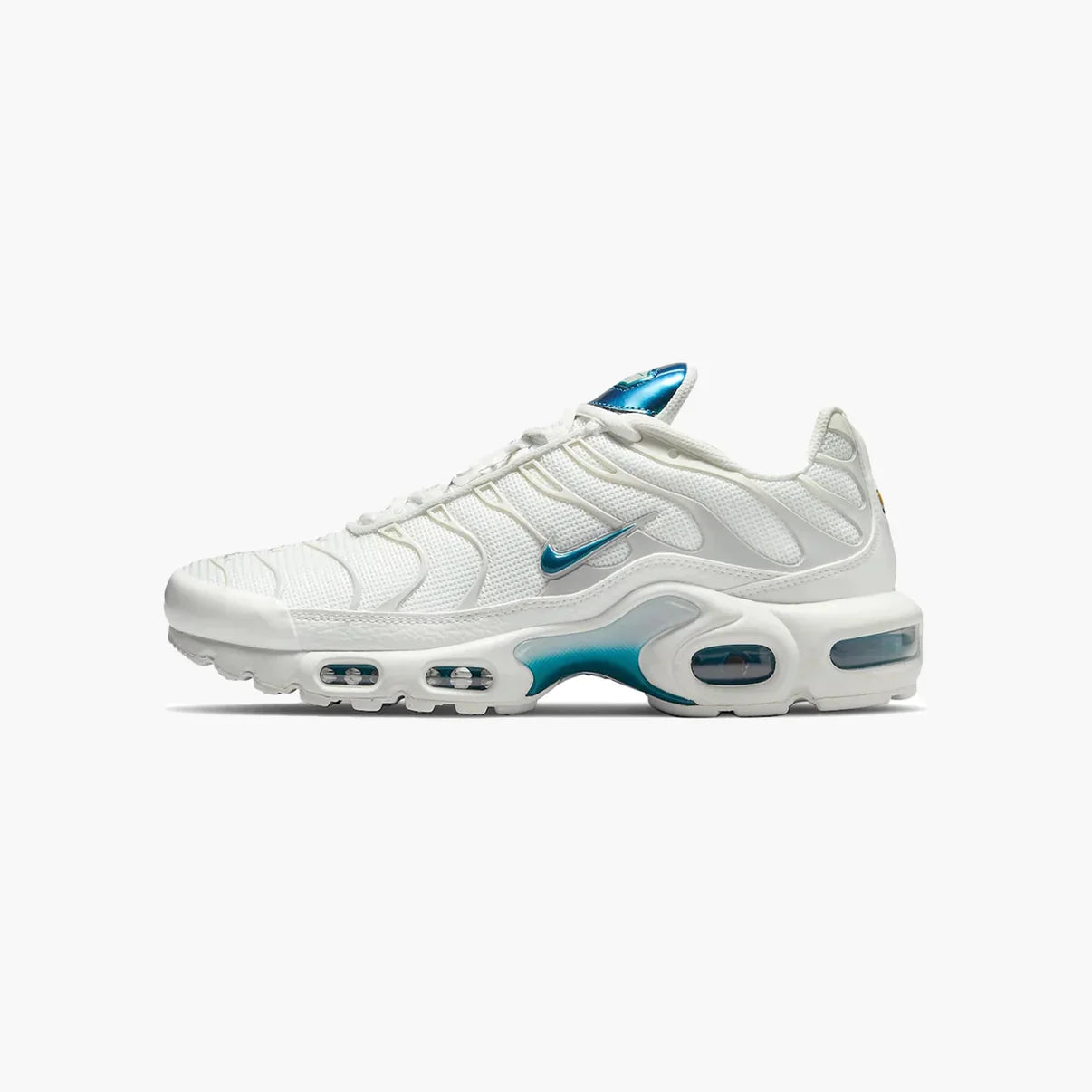 NIKE AIR MAX PLUS TN "WHITE METALLIC BLUE"