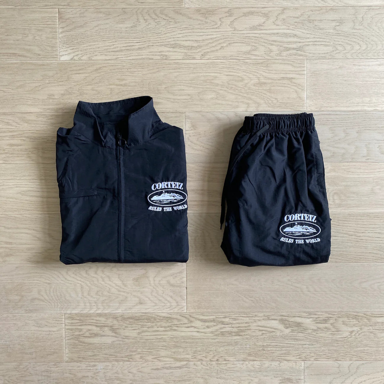 CORTEIZ SHUKUSHUKU BLACK TRACKSUIT