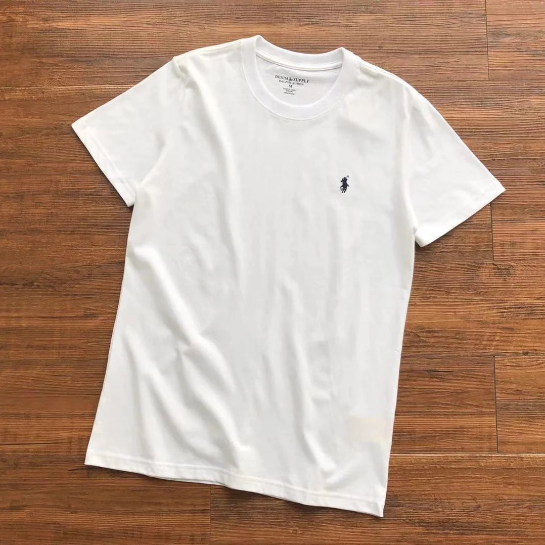 RALPH LAUREN CLASSIC WHITE TEE