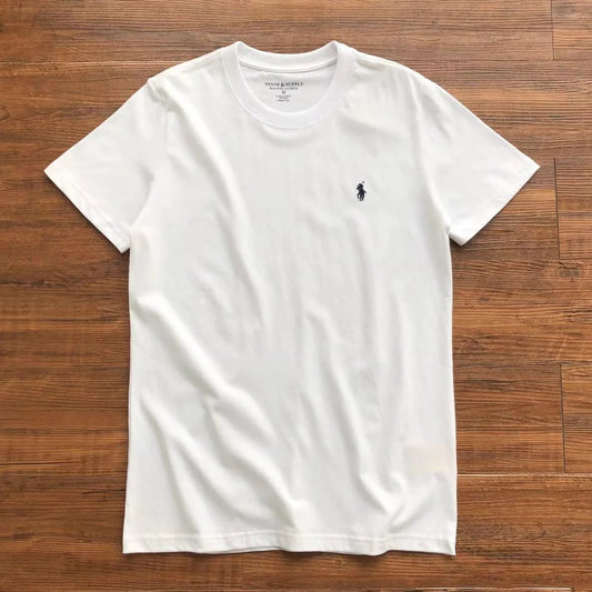 RALPH LAUREN CLASSIC WHITE TEE