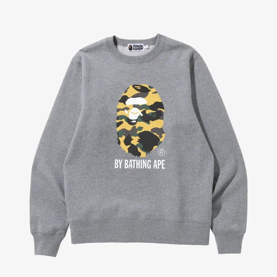 1ST CAMO BATHING APE SWEATER – GREY