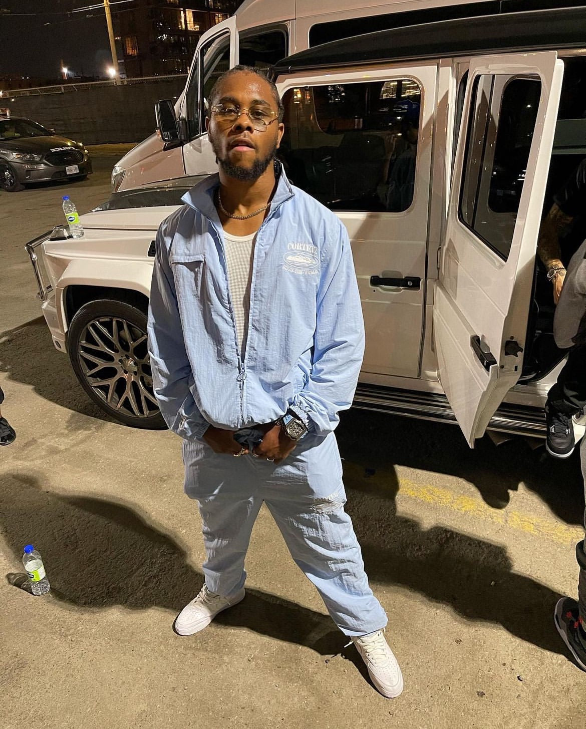 CORTEIZ SHUKUSHUKU TRACKSUIT - BABY BLUE