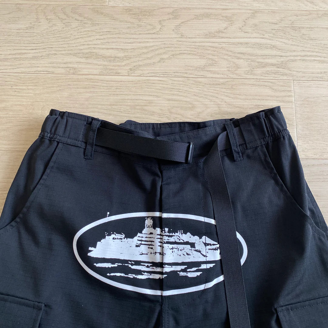 CORTEIZ OG ALCATRAZ CARGO SHORTS