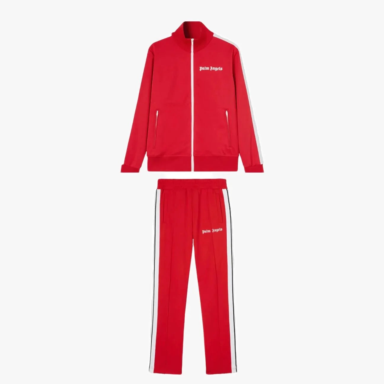 Palm Angels-RED TRACK JACKET