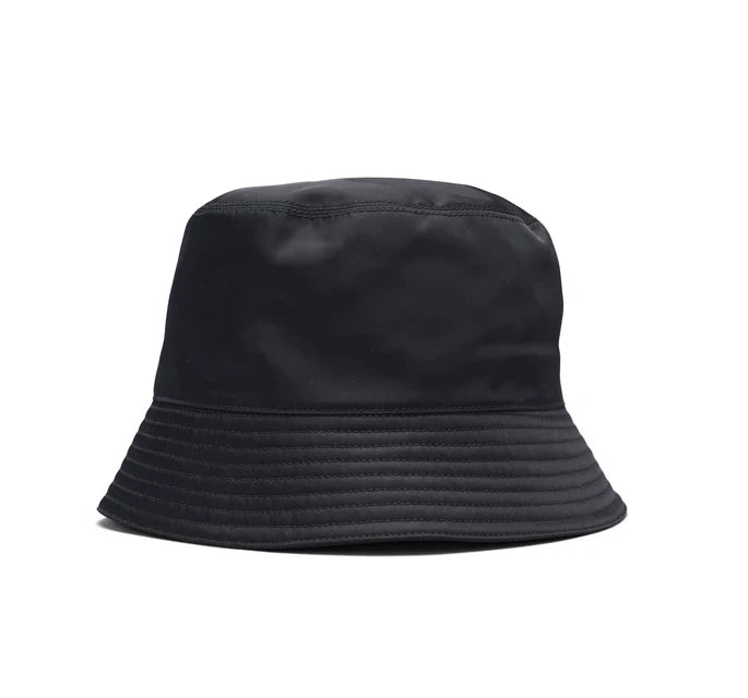 PRADA BLACK BUCKET HAT