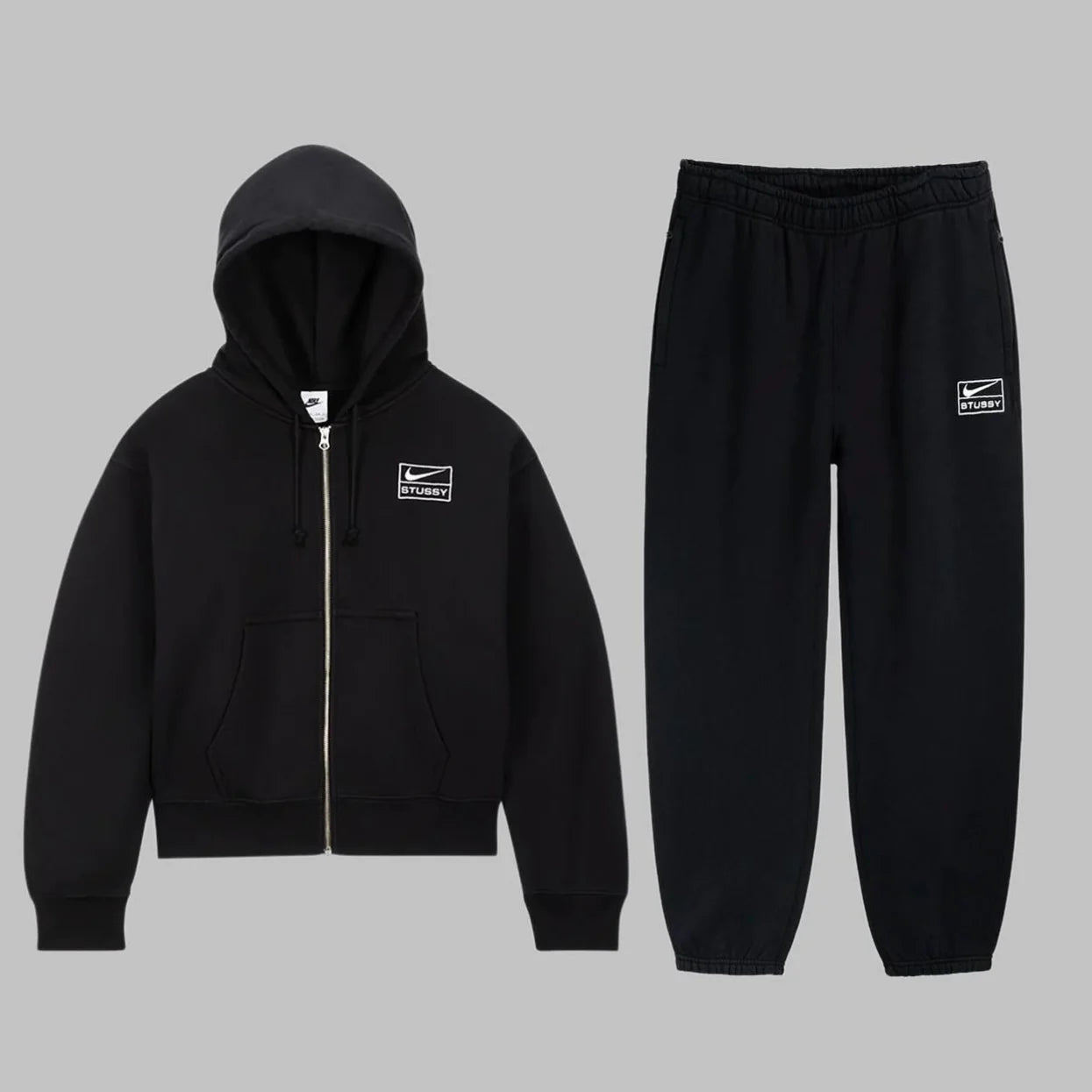 NIKE X STUSSY BLACK FLEECE