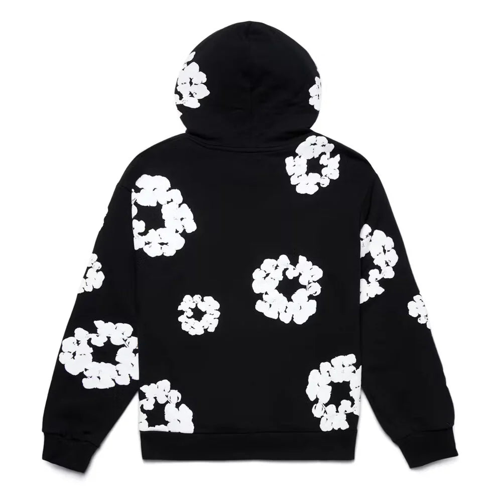 Denim Tears Hoodie- Black/White