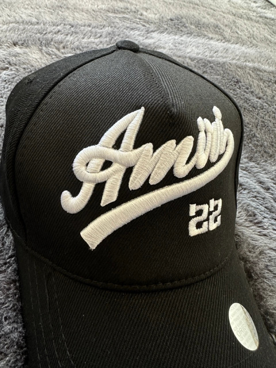 AMIRI BLACK 22 HAT