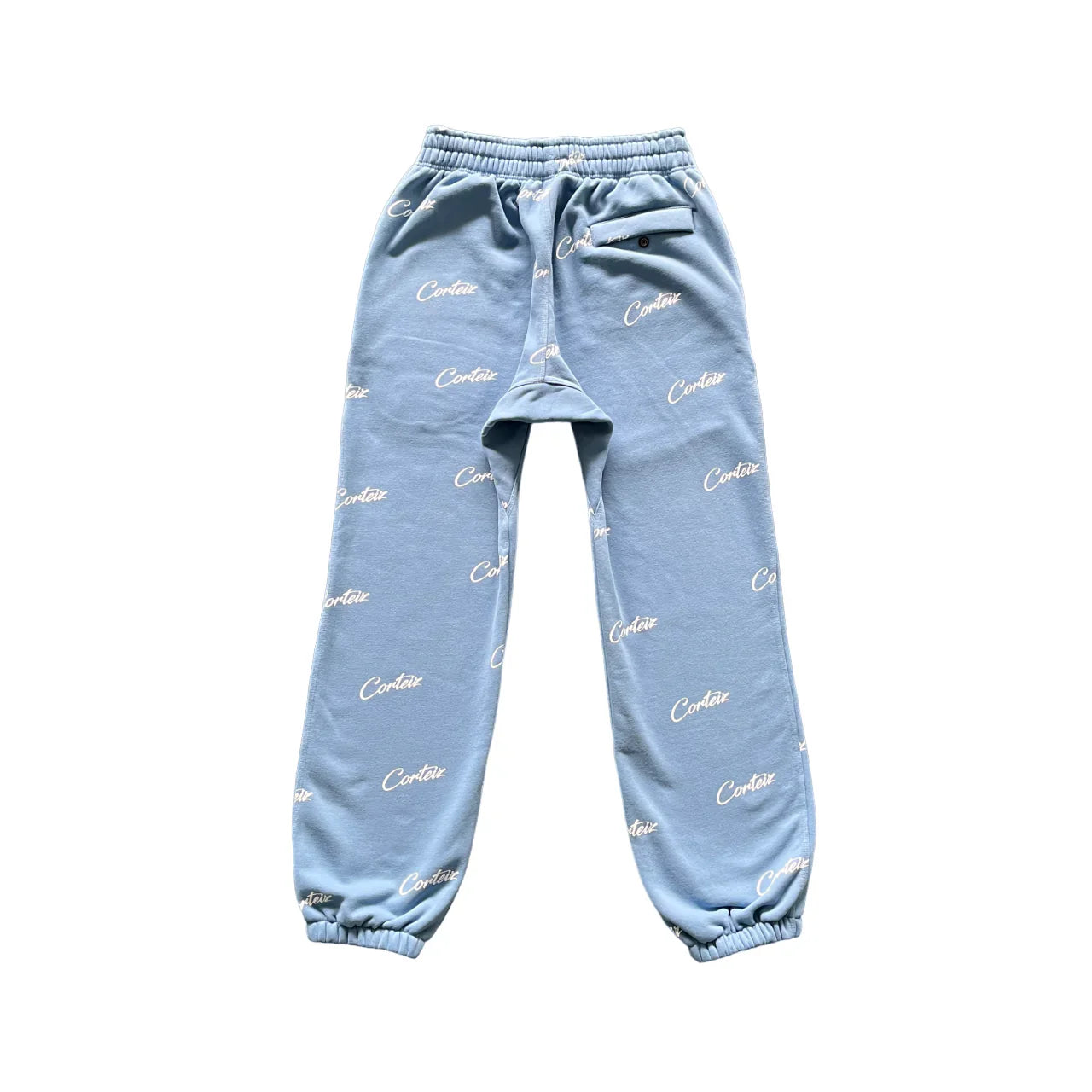 CORTEIZ ALL OVER PRINT JOGGING - (BABY BLUE)