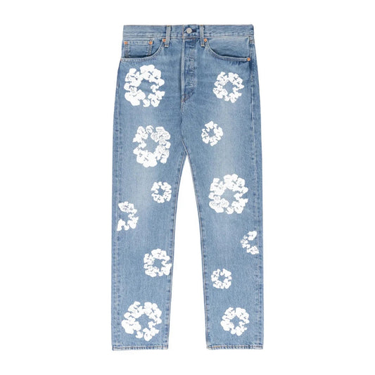 DENIM TEARS X LEVI’S COTTON WREATH JEANS