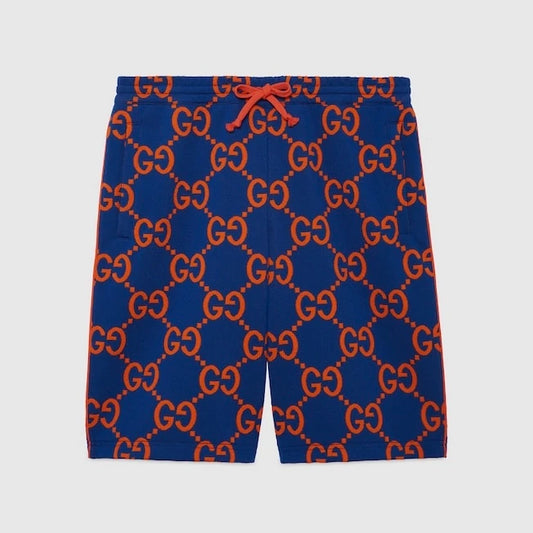 GG PRINTED MONOGRAM SHORTS