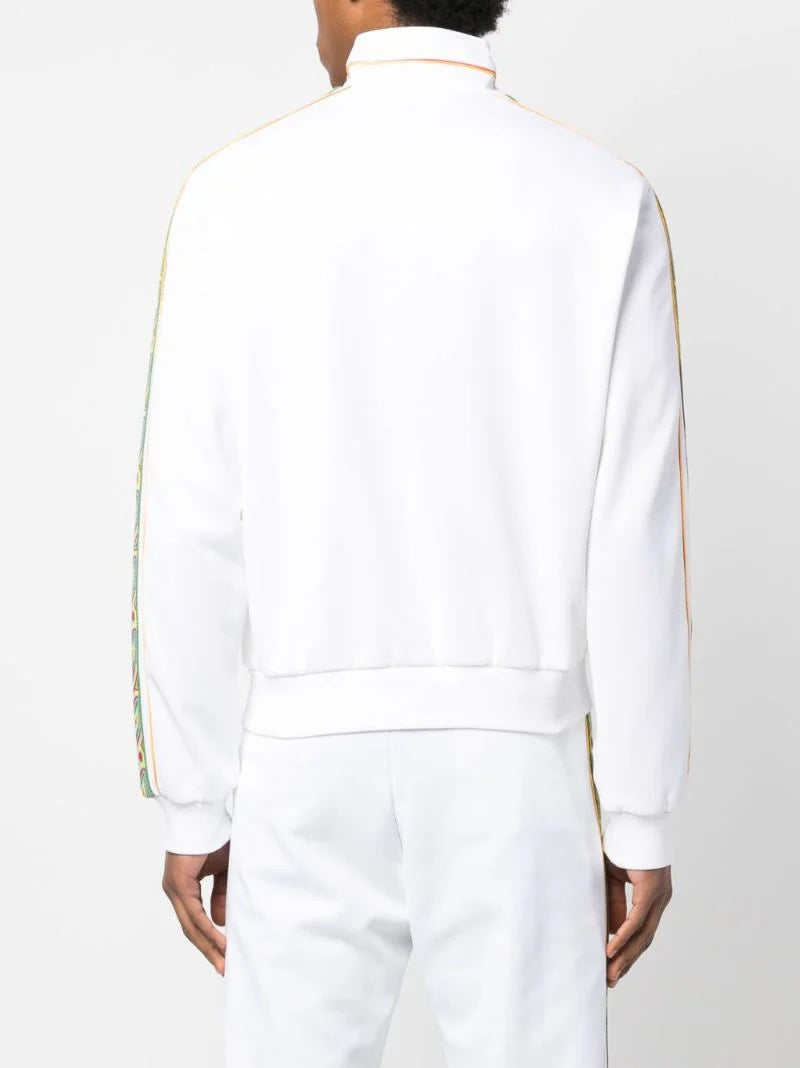 CASABLANCA LAUREL PANELLED TRACKSUIT - WHITE