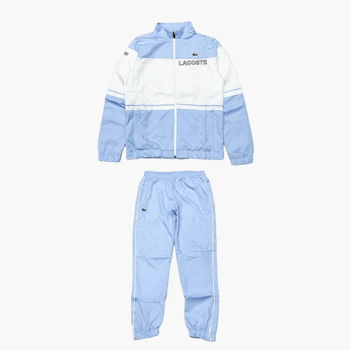 LACOSTE BLUE/WHITE MID TRACKSUIT