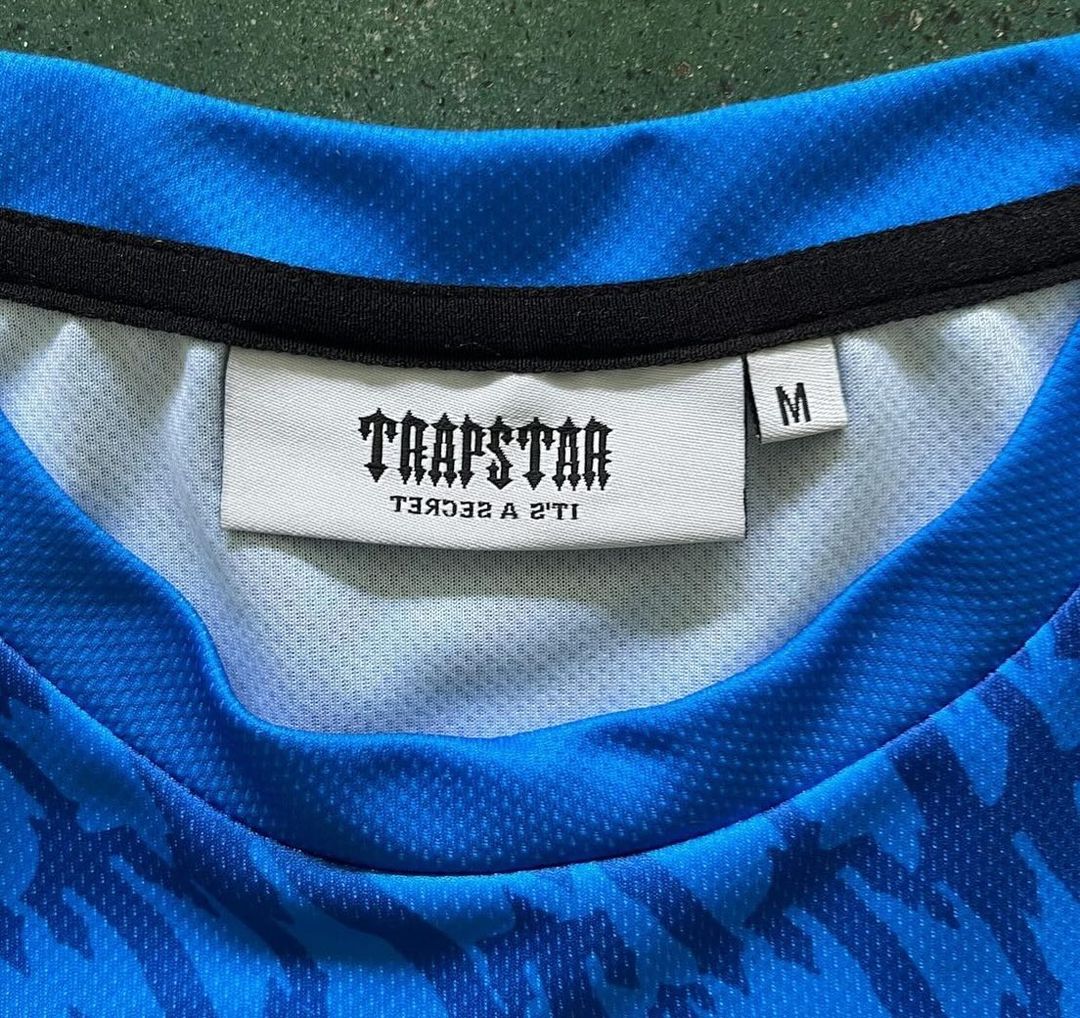 TRAPSTAR T FOOTBALL JERSEY BLUE