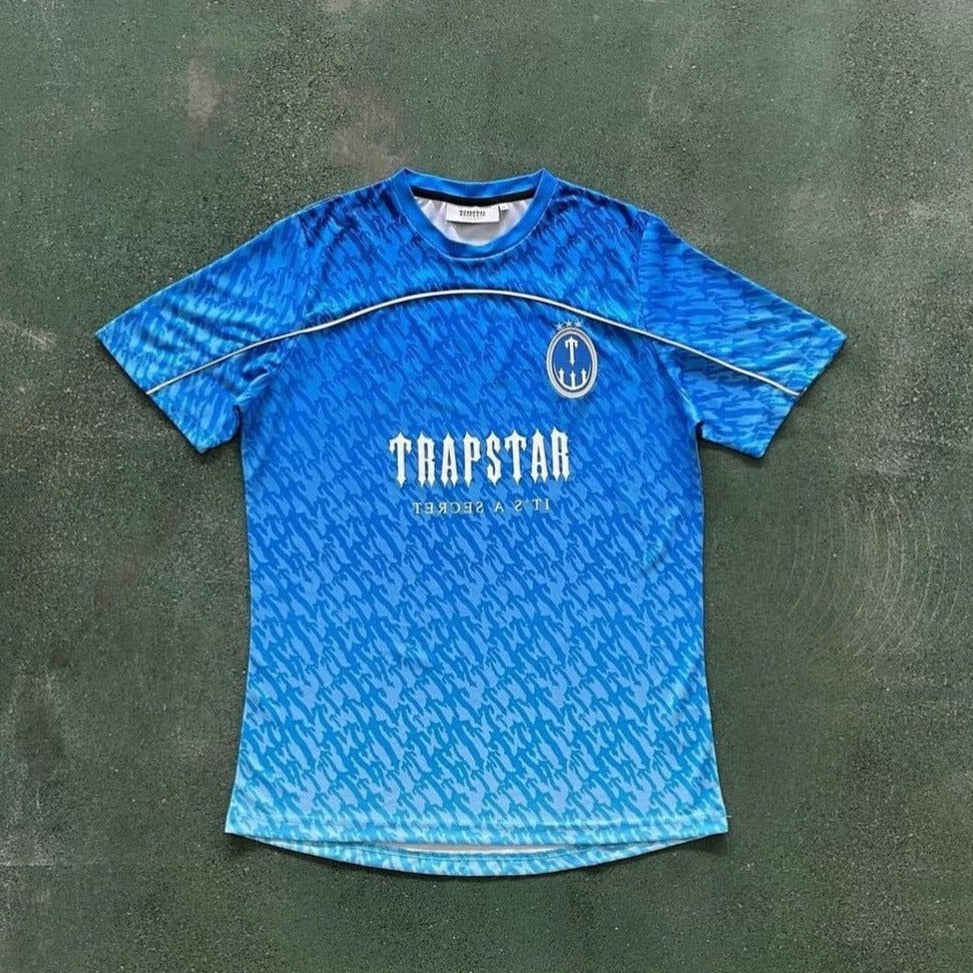 TRAPSTAR T FOOTBALL JERSEY BLUE