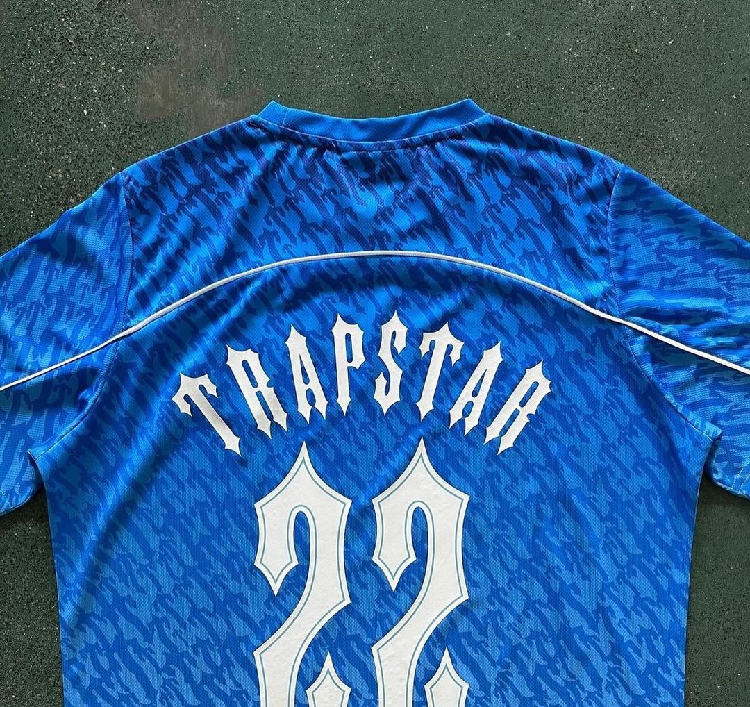 TRAPSTAR T FOOTBALL JERSEY BLUE