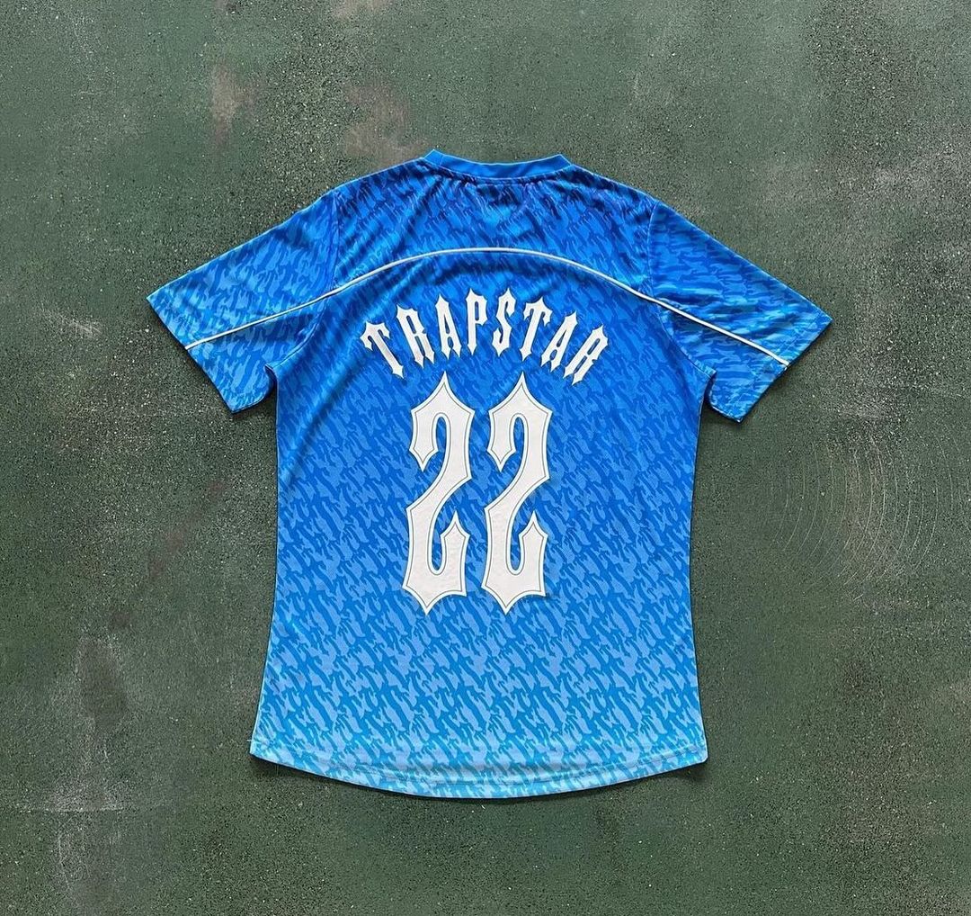 TRAPSTAR T FOOTBALL JERSEY BLUE