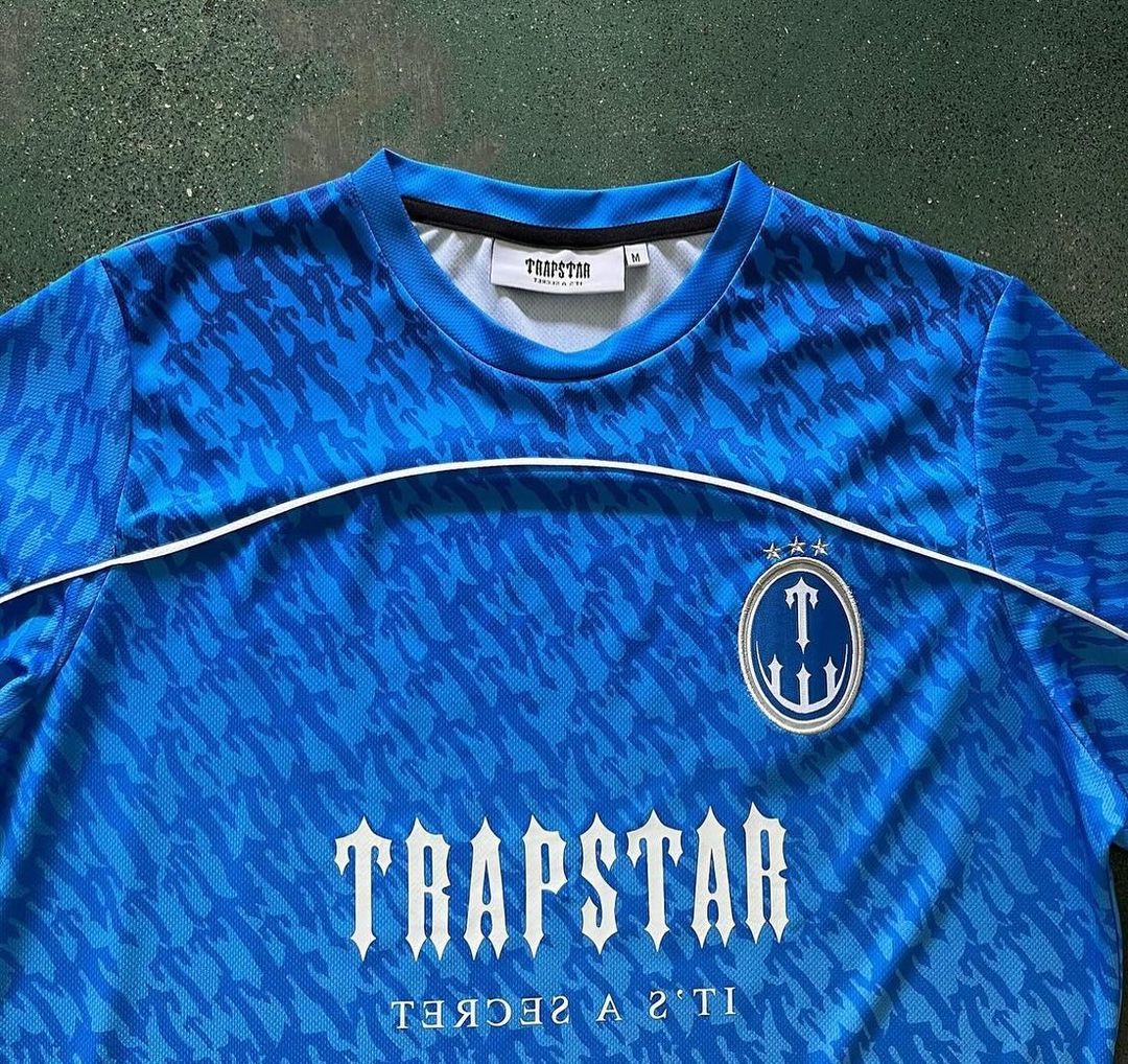 TRAPSTAR T FOOTBALL JERSEY BLUE