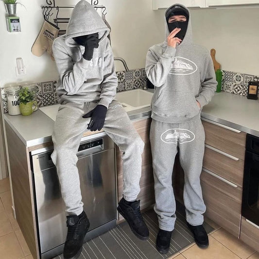 CORTEIZ OG ALCATRAZ GREY TRACKSUIT