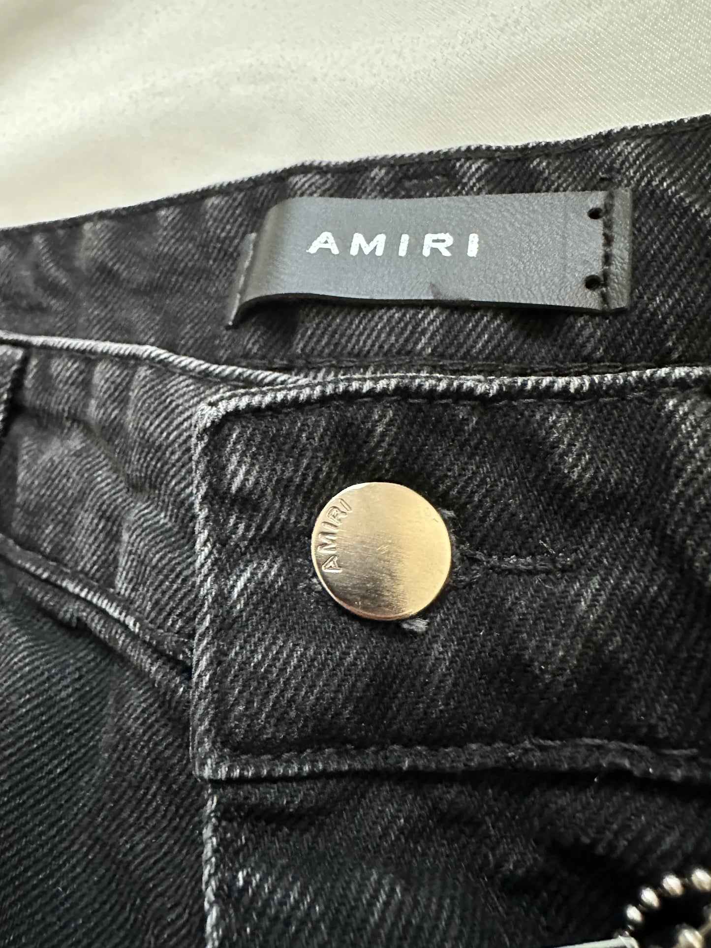 AMIRI BAGGY JEANS - BLACK