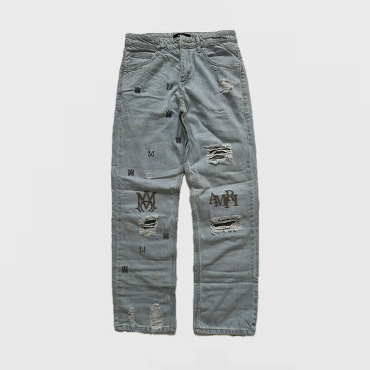 AMIRI BAGGY JEANS - ICE BLUE