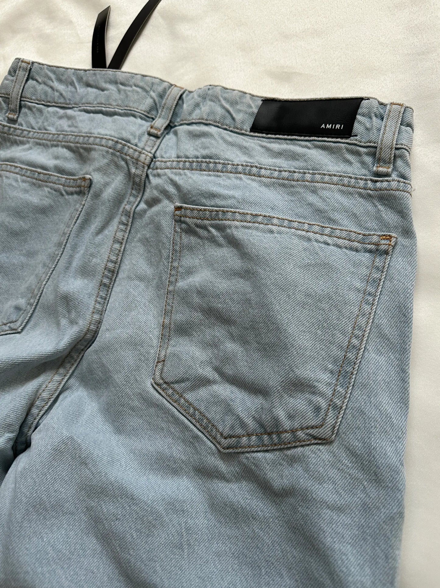 AMIRI BAGGY JEANS - ICE BLUE