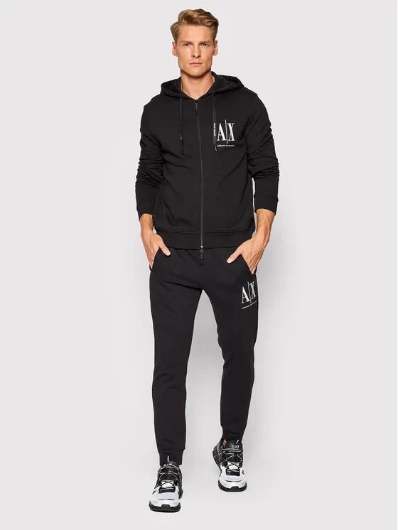 AX LOGO PREMIUM BLACK TRACKSUIT