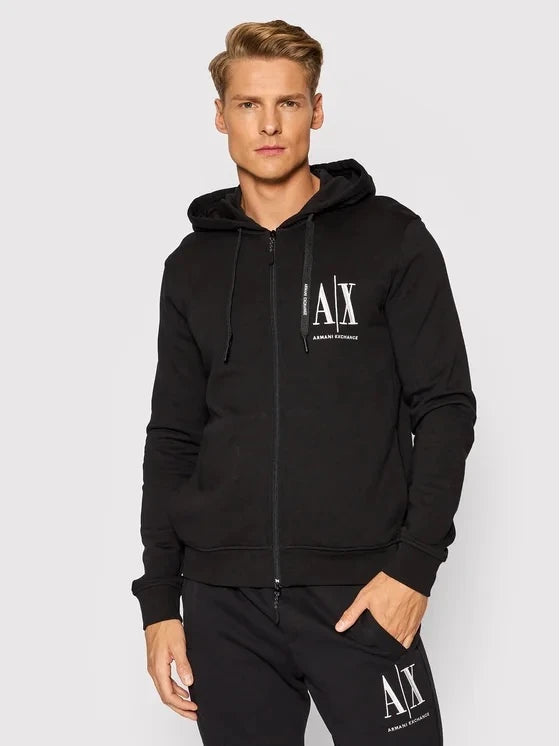 AX LOGO PREMIUM BLACK TRACKSUIT