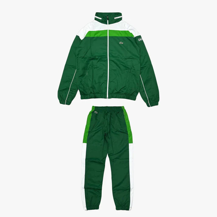 Lacoste Sport Green/White Tracksuit