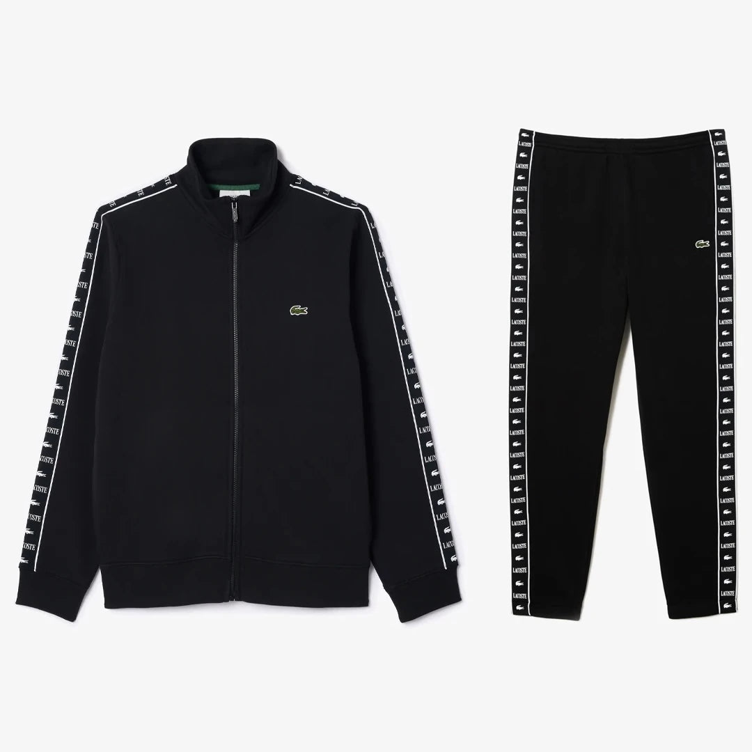 LACOSTE CLASSIC FIT STRIPPED TRACKSUIT - CROCODILE STRIPE