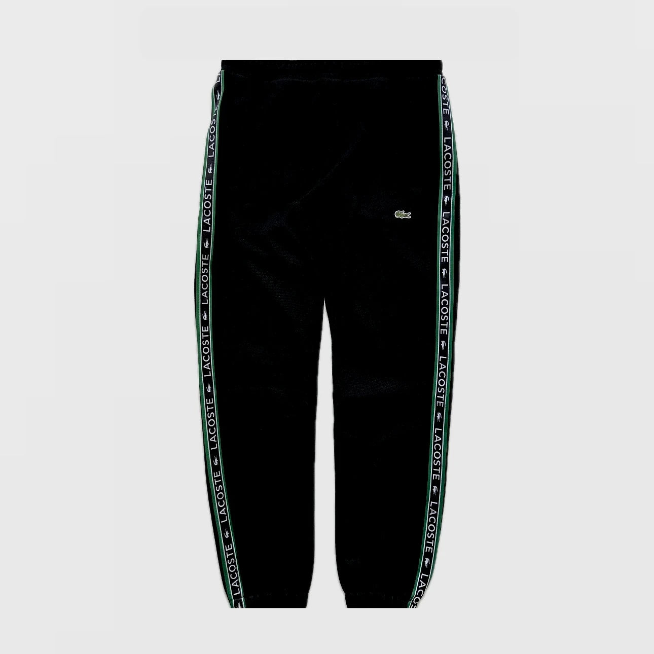 LACOSTE CLASSIC FIT STRIPPED TRACKSUIT - GREEN STRIPE