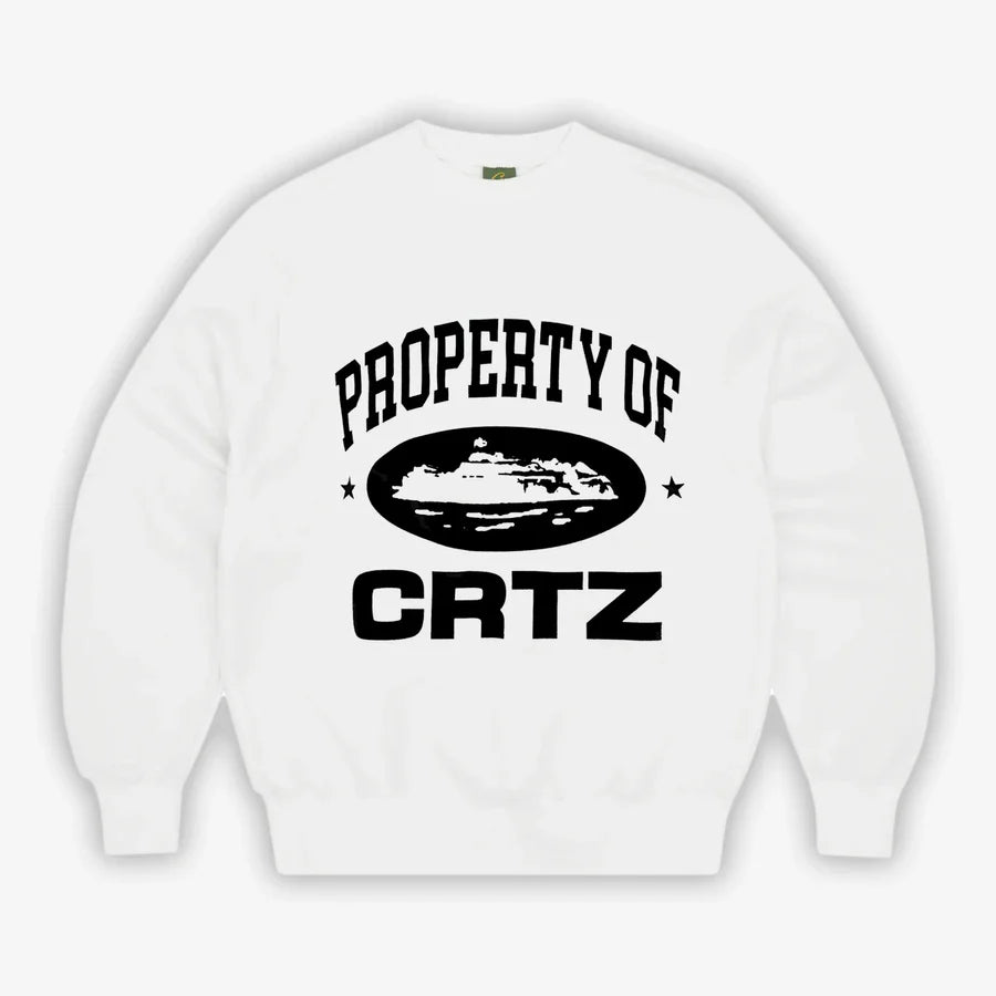 CORTEIZ P.O.C SWEATER – WHITE