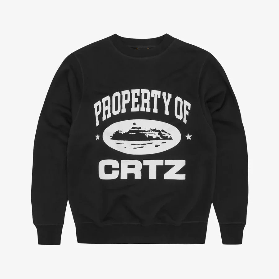 CORTEIZ P.O.C SWEATER – BLACK