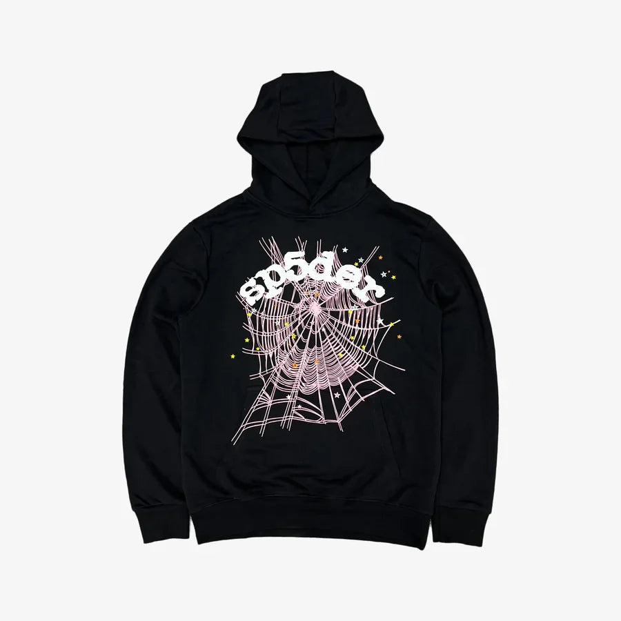 SP5DER HOODIE – BLACK