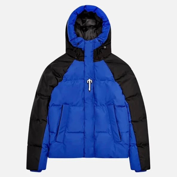 TRAPSTAR IRONGATE ARCH PUFFER JACKET (FW23) - BLUE/BLACK