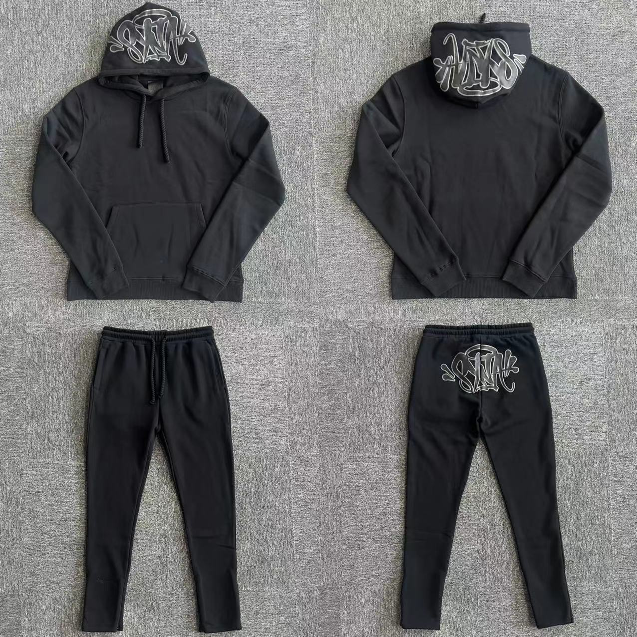 SYNAWORLD “SYNA LOGO” TRACKSUIT – BLACK